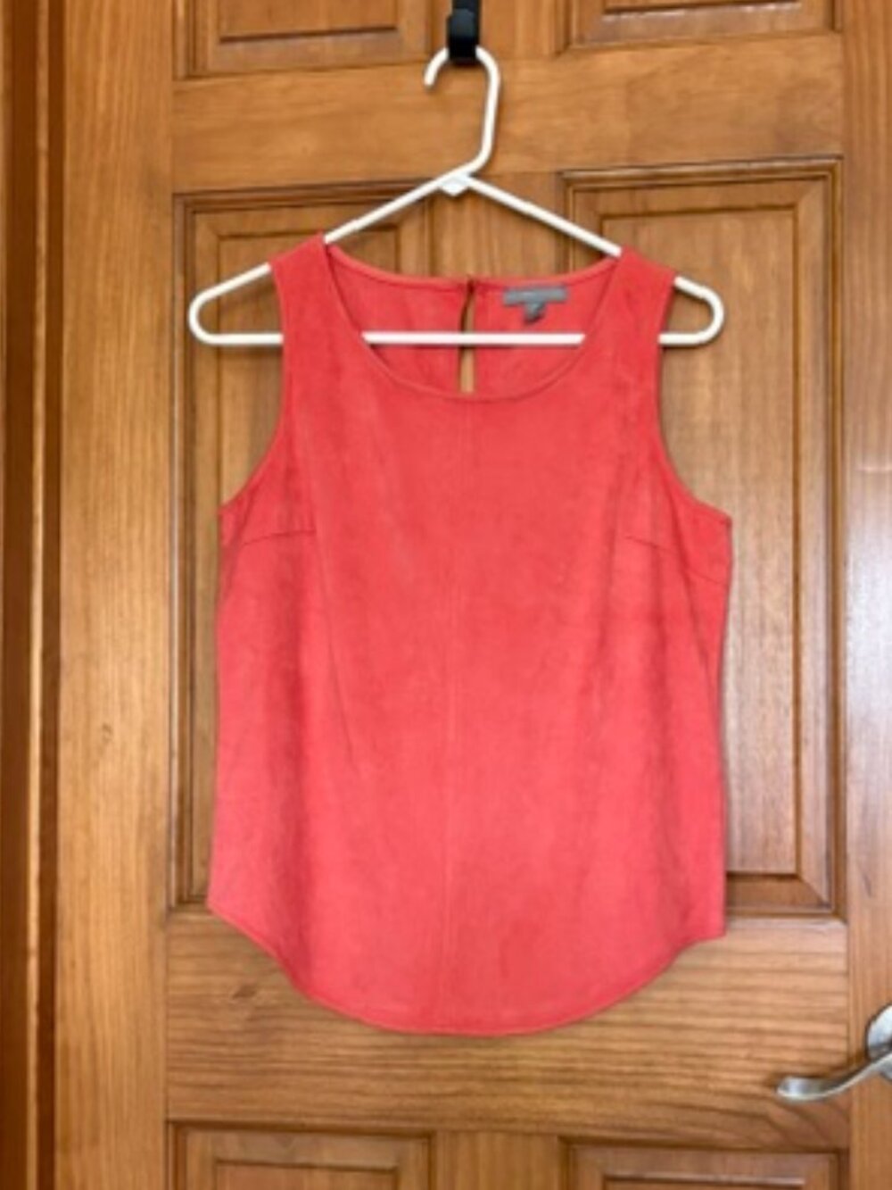 Nine West faux suede tank